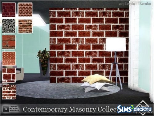 Коллекция текстур Contemporary Masonry от Devirose