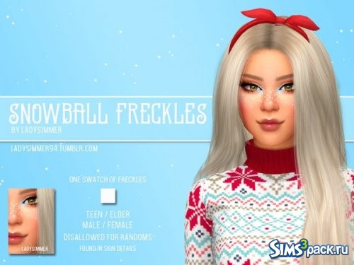 Веснушки Snowball от LadySimmer94