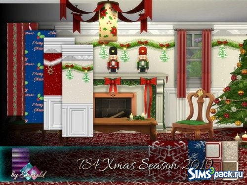 Дом TS4 Xmas Season 2019 от emerald