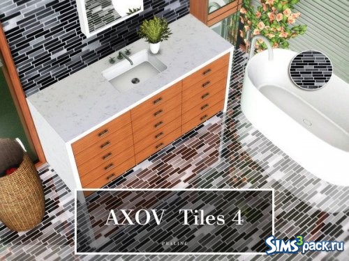 Текстура AXOV Tiles 4 от Pralinesims