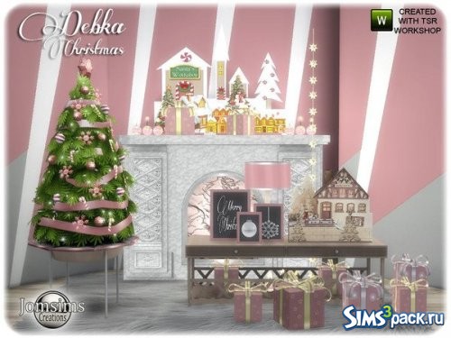 Гостиная Debka christmas 2 от jomsims