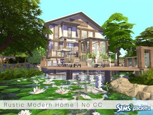 Дом Rustic Modern от Sarina_Sims