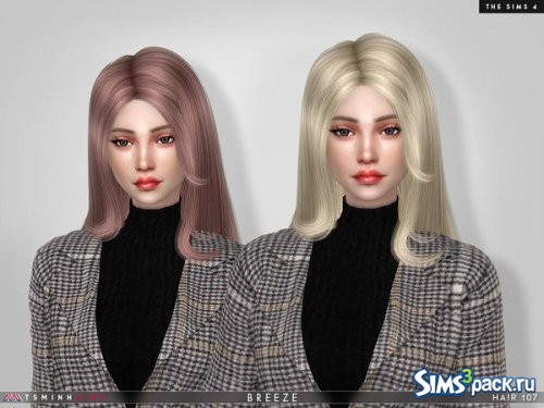 Прическа Breeze от TsminhSims