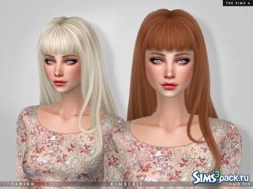 Прическа Kimberly от TsminhSims