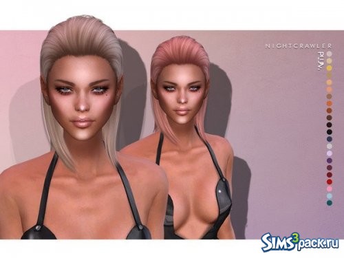 Прическа Plum от Nightcrawler Sims