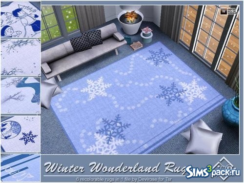 Ковры Winter Wonderland от Devirose