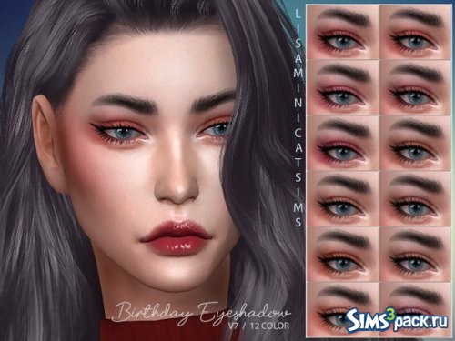 Тени для век Birthday от Lisaminicatsims