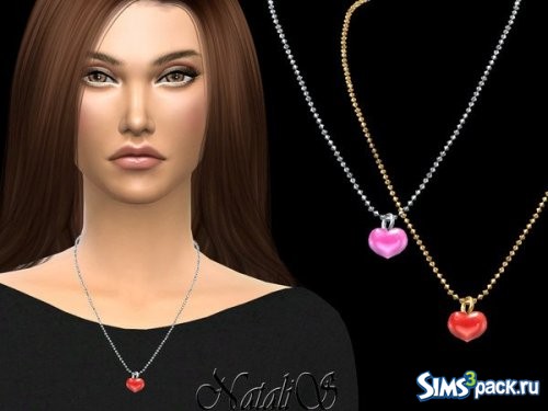 Кулон Enamel heart от NataliS