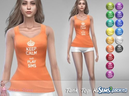 Майка Keep Calm 2 от Jaru Sims