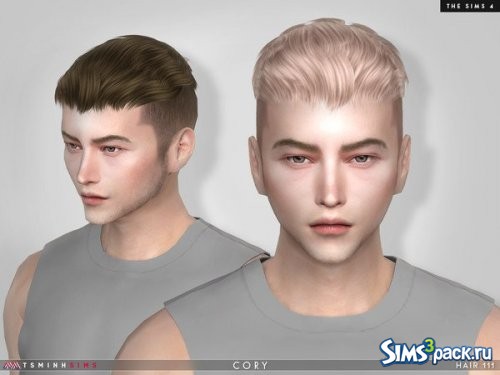 Прическа Cory от TsminhSims