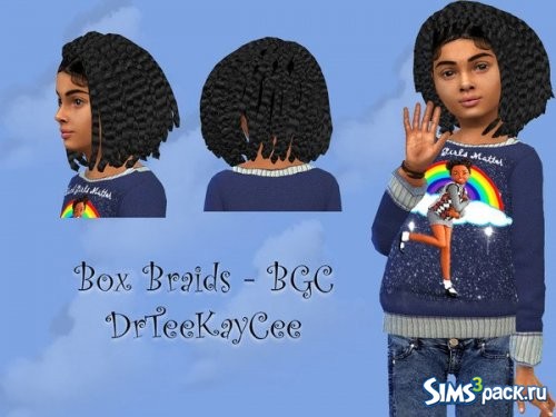 Прическа Box Braids от drteekaycee