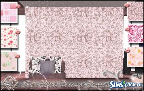 Текстуры Soft Pink Dreams от Devirose