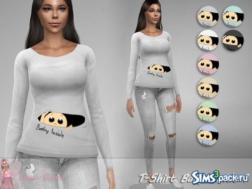 Футболка Baby Inside 1 от Jaru Sims