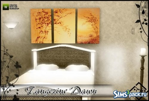 Картина Tangerine Dawn от Devirose