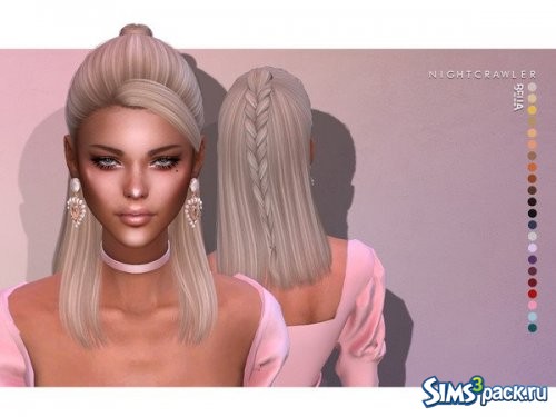 Прическа Bella от Nightcrawler Sims