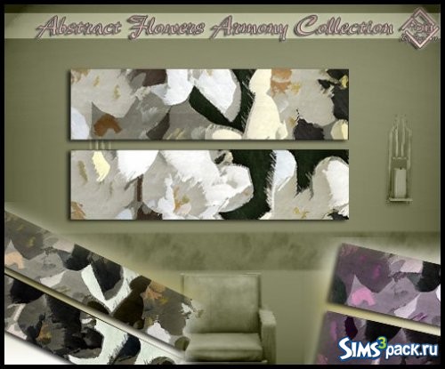 Картина Abstract Flowers Armony от Devirose