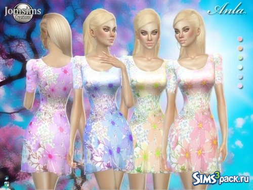 Платье Anla spring от jomsims