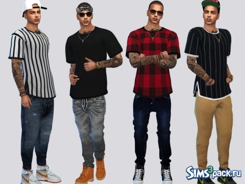 Футболка X Side Slit от McLayneSims