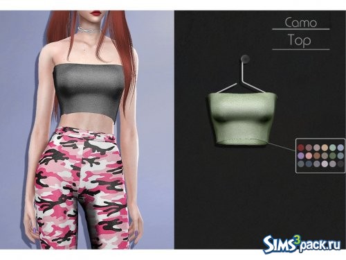 Топ Camo от Lisaminicatsims