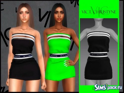 Платье VICT. CHRISTYNE от Viy Sims