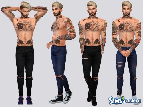 Джинсы Marcus Denim Tattered от McLayneSims