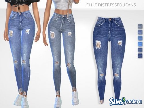 Джинсы Ellie Distressed от Puresim