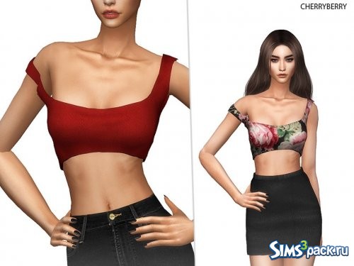 Кроп - топ Off Shoulder от CherryBerrySim