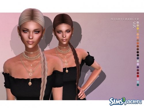 Прическа Vivid от Nightcrawler Sims