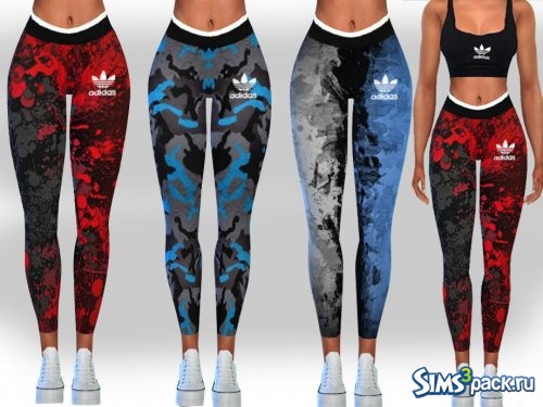 Леггинсы Female Digital Print Athletic от Saliwa