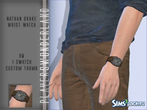 Часы Nathan Drake Wrist от PlayersWonderland