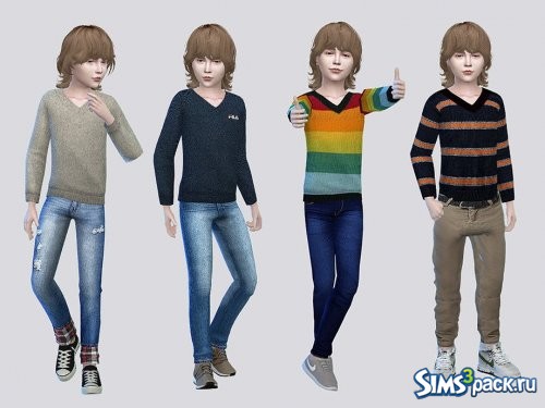 Детский свитер Random Knit от McLayneSims