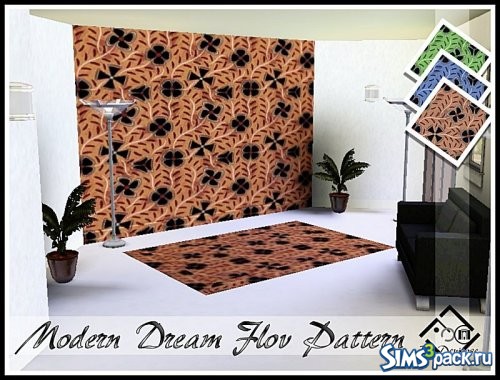 Текстура Modern Dream Flov от Devirose