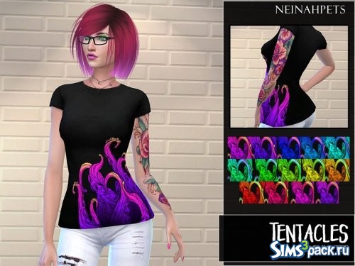 Футболка Tentacle Graphic от neinahpets