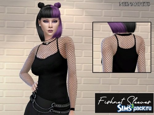 Топ Fishnet Sleeve от neinahpets