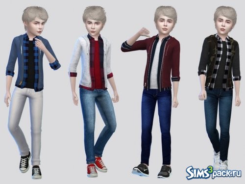 Худи с рубашкой Quinn от McLayneSims