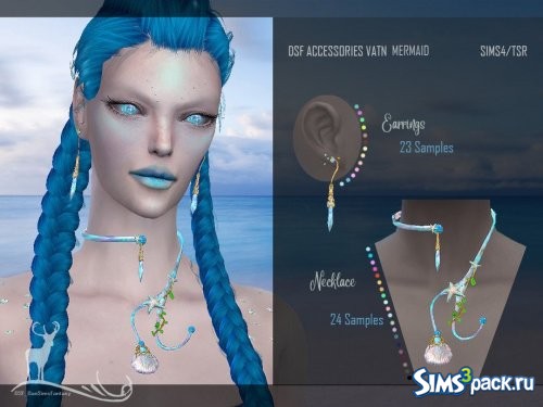 Сет VATN MERMAID от DanSimsFantasy