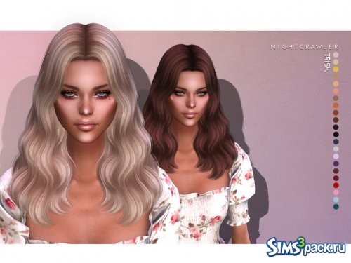 Прическа Trish от Nightcrawler Sims