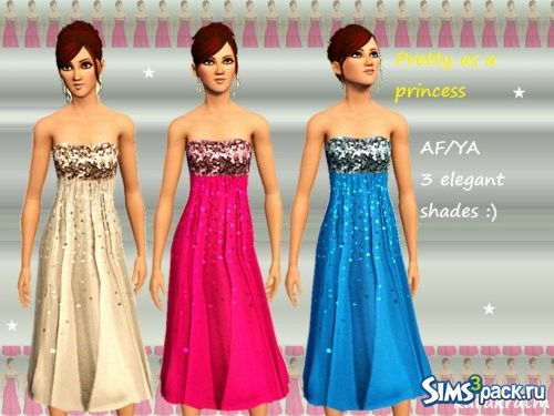 Платье Strapless Formal от karakratm