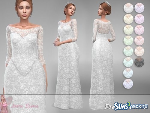 Платье Alana 3 от Jaru Sims