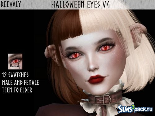 Линзы Halloween V4 от Reevaly