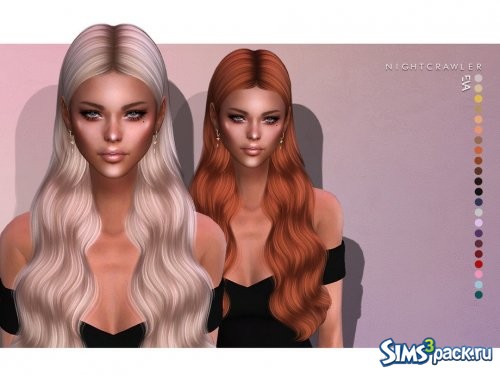 Прическа Eva от Nightcrawler Sims