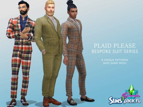 Костюм Plaid Please Bespoke от SimmieV