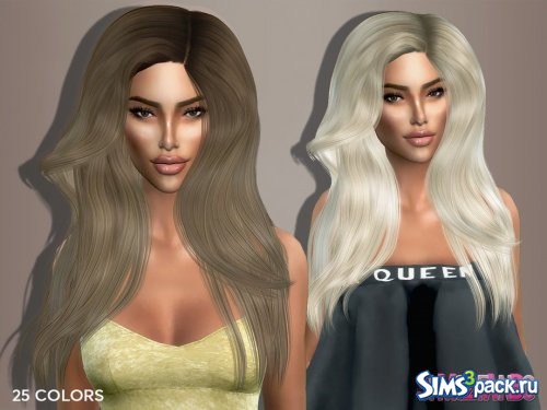 Прическа Kylie от sims2fanbg