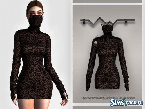 Платье Mask Bodycon от busra-tr