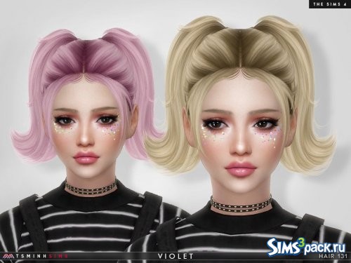 Прическа Violet от TsminhSims