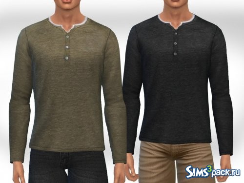 Лонгслив Male Sims Button от Saliwa