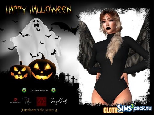 Костюм Dark Angel Halloween VI от Viy Sims