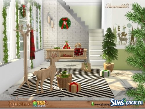 Прихожая Christmas Entrance от SIMcredible!