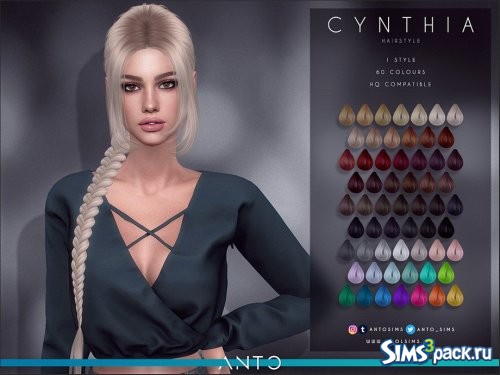 Прическа Cynthia от Anto