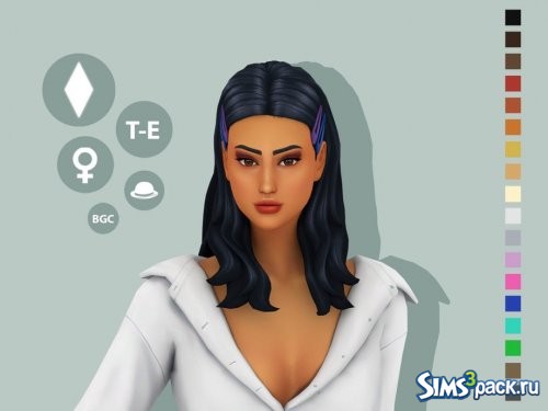 Прическа Vivian от simcelebrity00